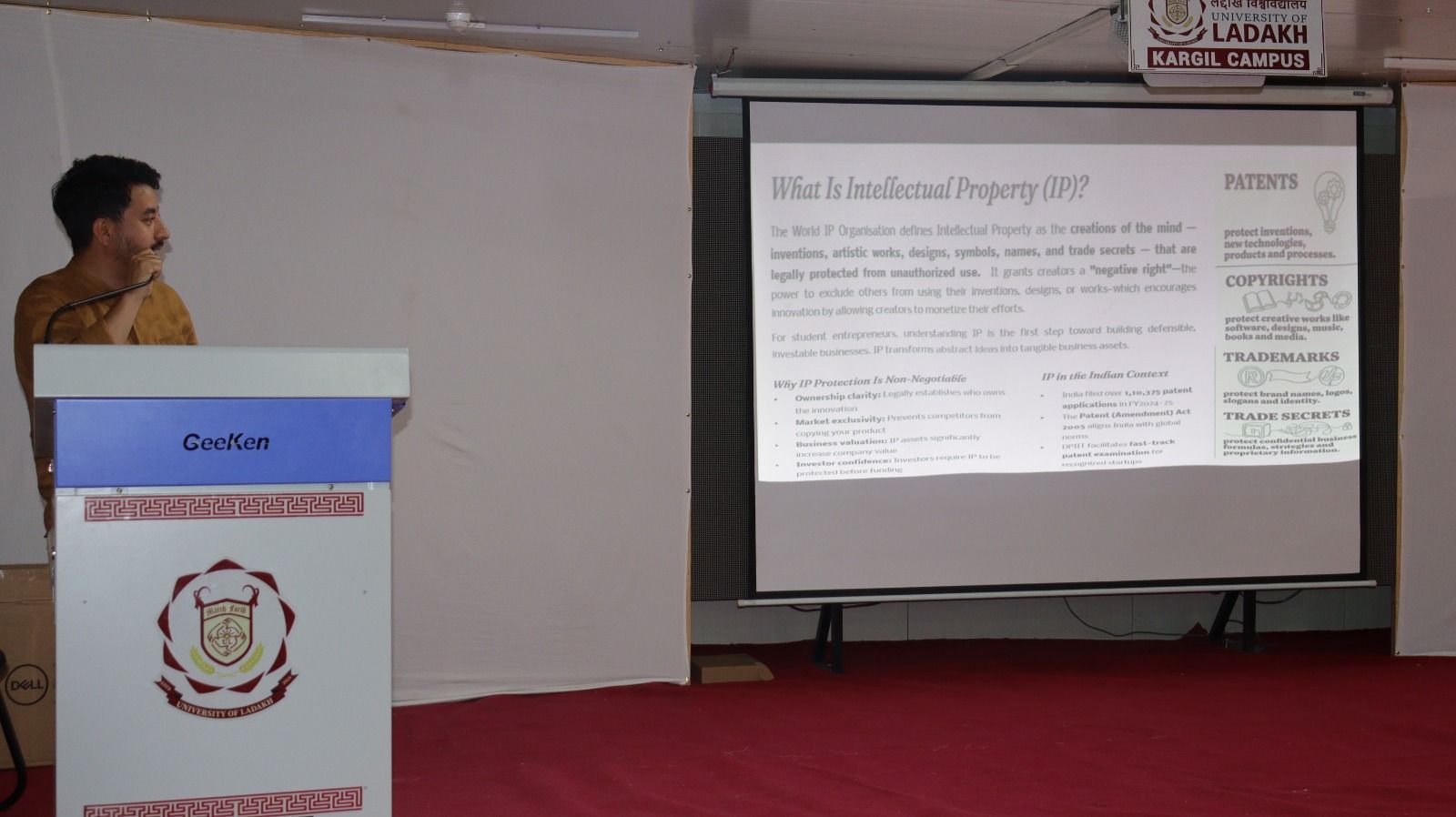 TEC UoL Manager Speaks on IPR at 5-Day IDE Bootcampimage